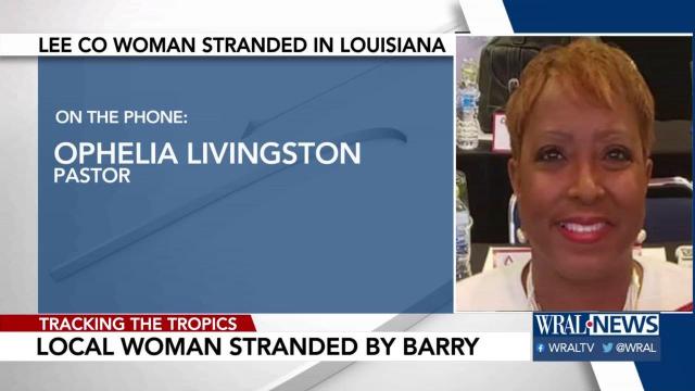 Lee County woman stuck in Louisiana during tropical storm Barry