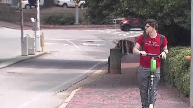 Why e-scooters will stay at NCSU