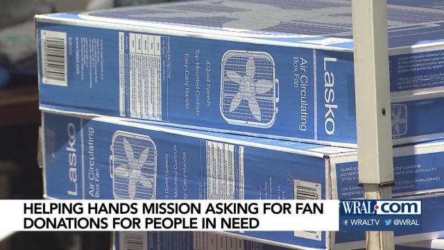 Helping Hands Mission asking for donation of fans to help those in need