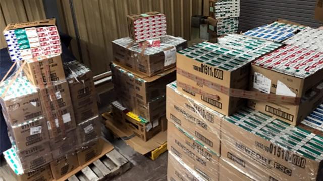 Authorities bust $12M cigarette smuggling operation based in Fayetteville