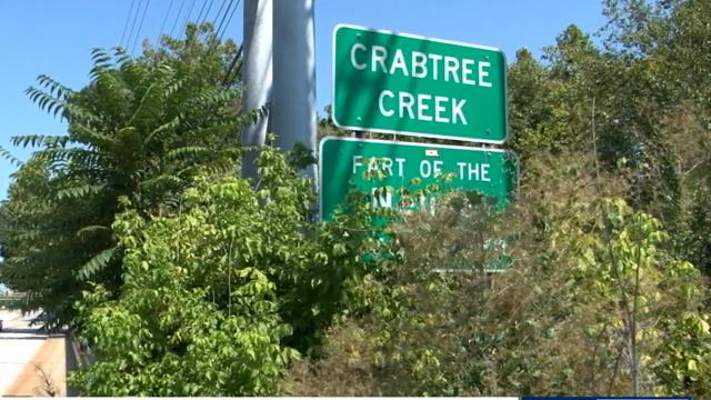 Sunday cyclist spots body in Raleigh's Crabtree Creek