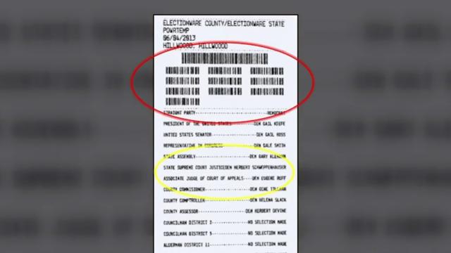 Elections board split over using barcodes to count ballots