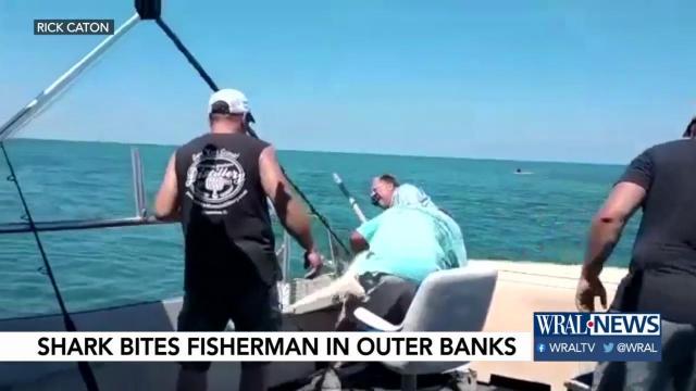 Shark bites man in Outer Banks