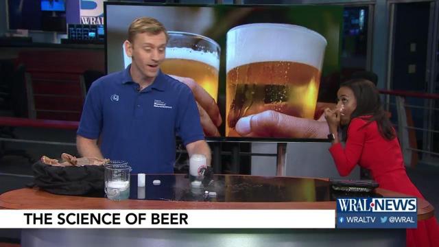Mikaya Thurmond freaks out learning the science behind making beer