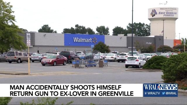 Greenville man accidently shoots himself with ex-lover's gun