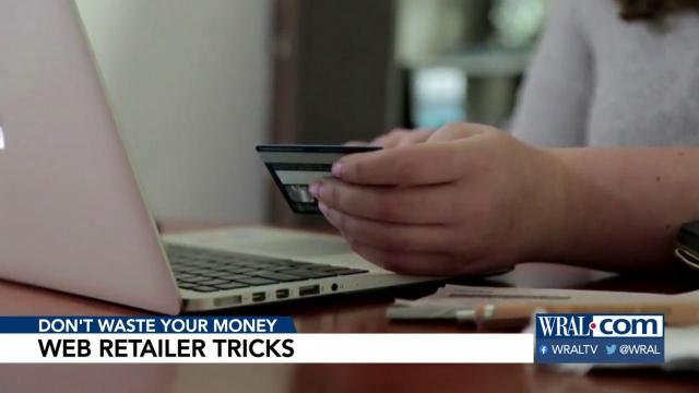 Don't waste your money: Web retailer tricks