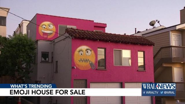 Controversial emoji home for sale in California