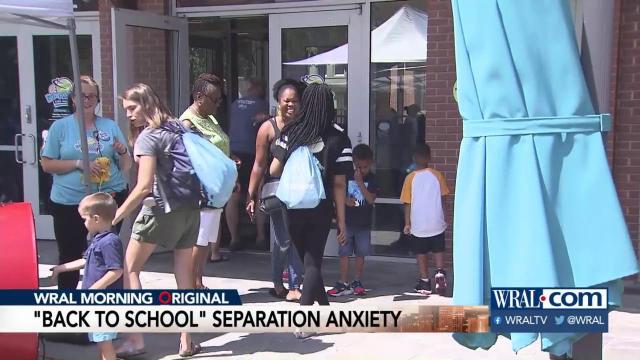Routines can help ease separation anxiety when going to school