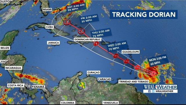 Tropical Storm Dorian: Puerto Rico Braces for Possible Hurricane