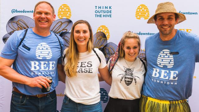 Durham startup Bee Downtown in national spotlight with Invesco QQQ commercial on CNN
