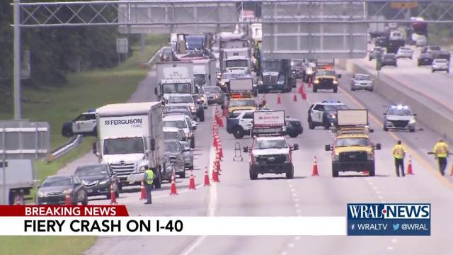 Traffic moving again after fatal crash on I-40