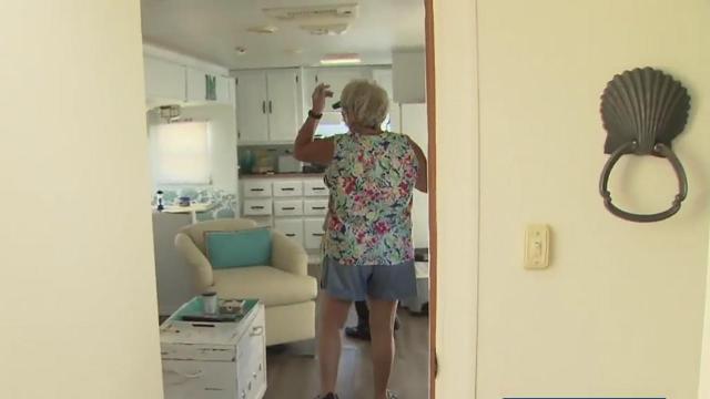 Triangle couple relieved, heartbroken RV is unscathed when Dorian destroyed others