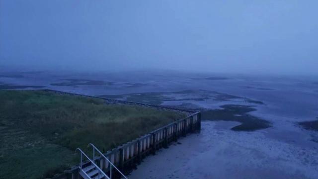 Photographer talks about damage from Hurricane Dorian at Hatteras