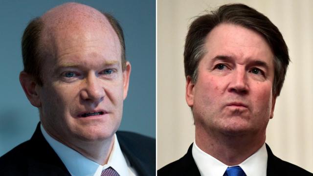 Senator urged FBI to reach out to Kavanaugh witness, letter shows