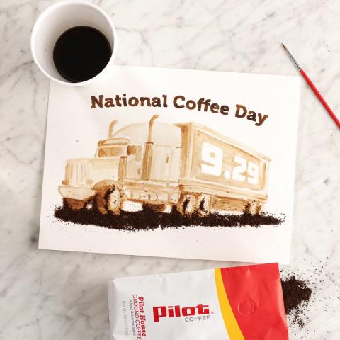 Pilot Flying J National Coffee Day (photo courtesy Pilot Flying J)