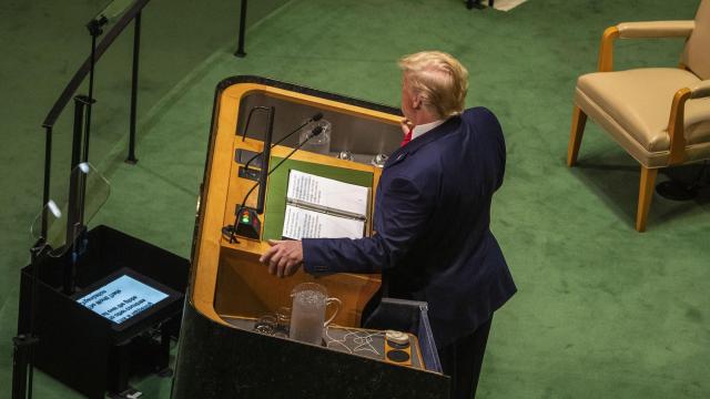 Trump takes on China and Iran in UN speech