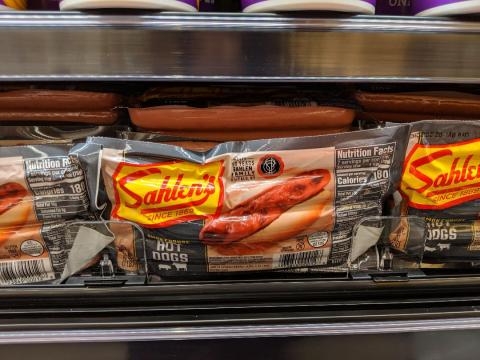Sahler's hot dogs
