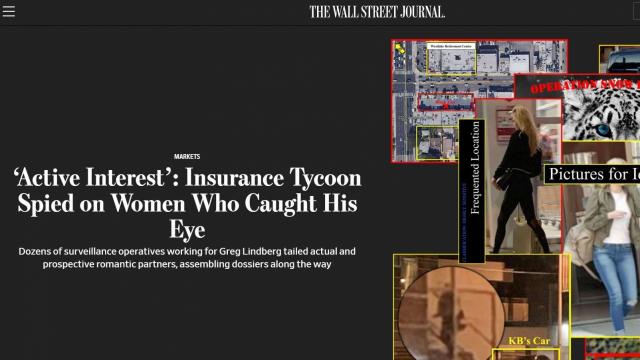 Wall Street Journal: Indicted NC insurance tycoon spied on women he wanted to date