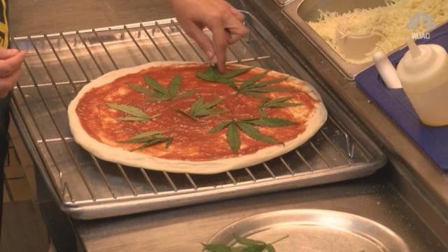 "Hempperoni" pizza: CBD cuisine takes off