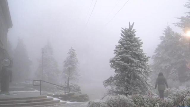 West Virginia's Snowshoe Mountain gets first snowfall of season