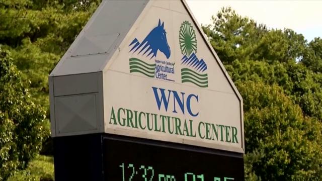 Western North Carolina Agricultural Center sign, Mountain State Fair