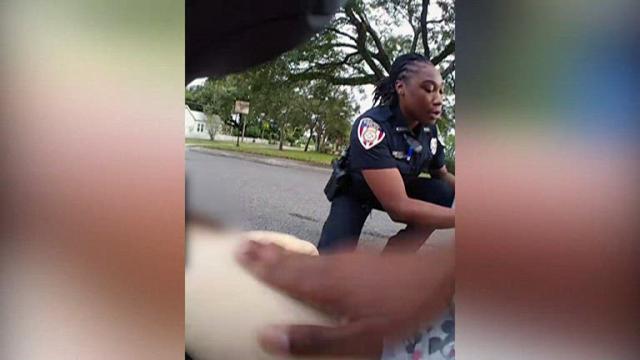 Body-cam video: Florida officer saves choking baby