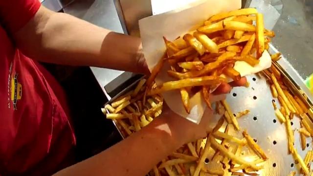 Want fries with that? At State Fair booth, fries are main attraction