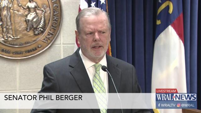 Senator Berger speaks about budget, week's agenda