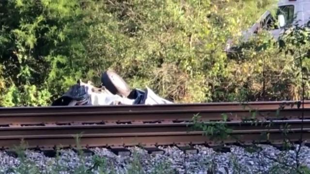 Passenger recounts Amtrak crash that killed two in vehicle