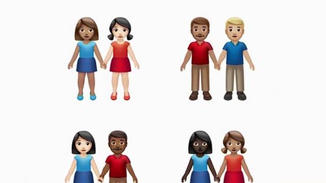 Talking Tech: Newest emojis feature same-sex, interracial couples
