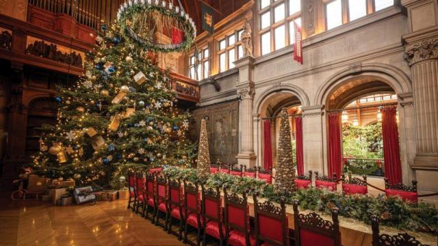 Christmas at Biltmore opens with massive decorated trees, plans for Downton Abbey exhibit