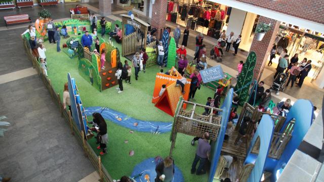 Take the Kids: Explore the 'trails' at Southpoint's new indoor play area