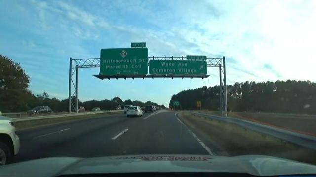 I-440 West ramp to Wade Avenue in west Raleigh closed for 2 years