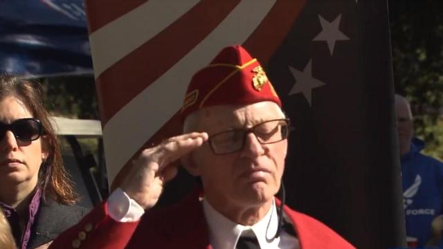 Raleigh Veterans Day parade reminder of service by vets, gratitude from others