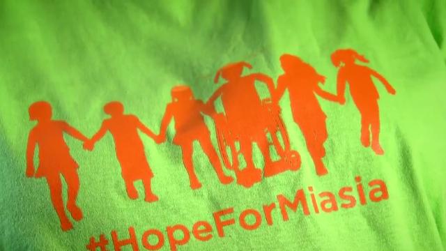 #HopeForMiasia supporting paralyzed girl