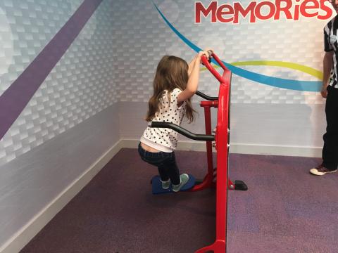 Updated Workout Zone opens at Marbles Kids Museum