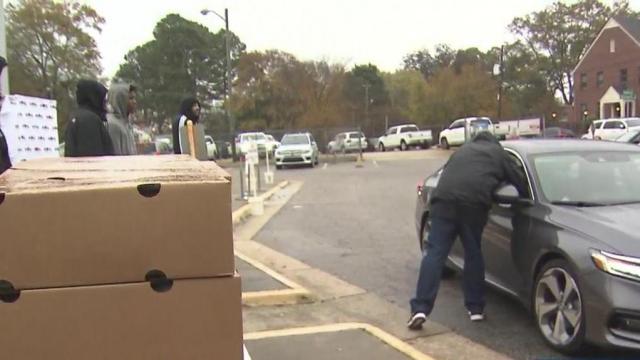 Salvation Army, John Wall Family Foundation team up to give away free turkeys to those in need