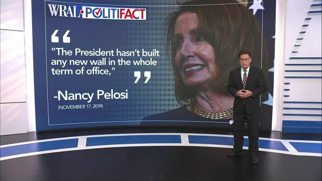 Pelosi right in saying Trump has failed to deliver on border wall