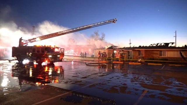 Fire destroys apartments, other buildings in Smithfield