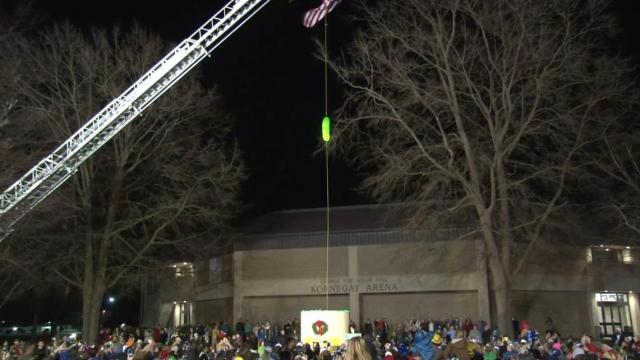 Mount Olive celebrates 2020 with annual pickle drop