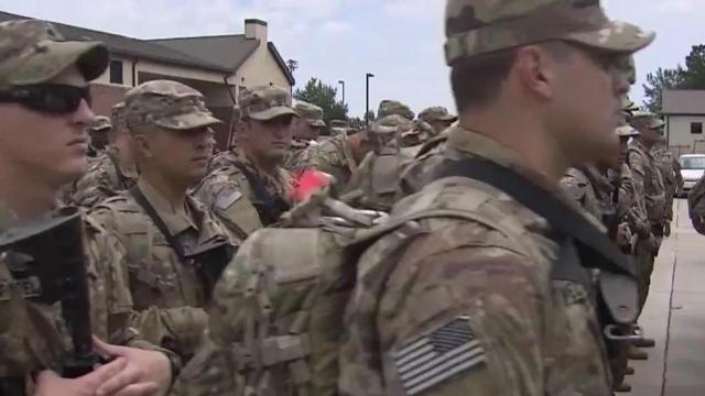 Troops from Fort Bragg ordered to Middle East
