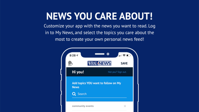 Redesigned WRAL News app puts users in control with new ways to get their news