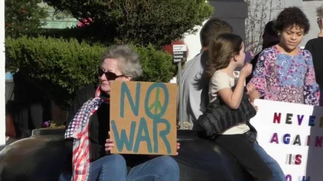 Protests against latest action by US in Middle East held in Fayetteville, Durham
