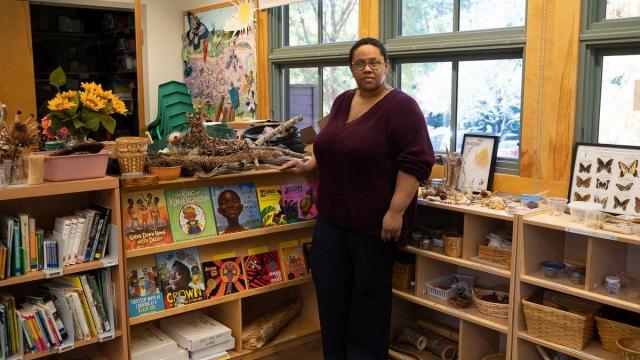 Mobile children's pop-up bookstore highlights stories that feature African American children