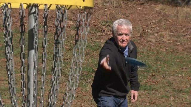 Disc golf pioneer now plays throughout Surry County