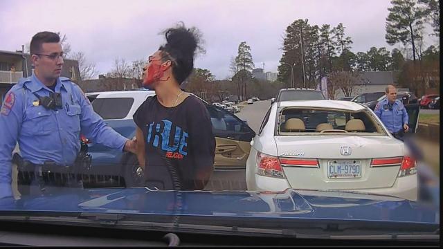 Dashcam panorama: Raleigh police pull over, arrest Braily Andres Batista-Concepcion