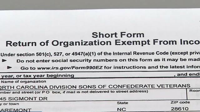 Watchdog says Confederate group breaking tax, campaign finance laws