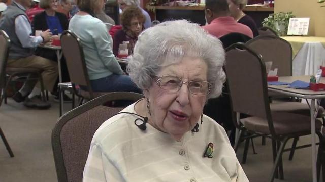 Local woman still active playing bridge at age 100