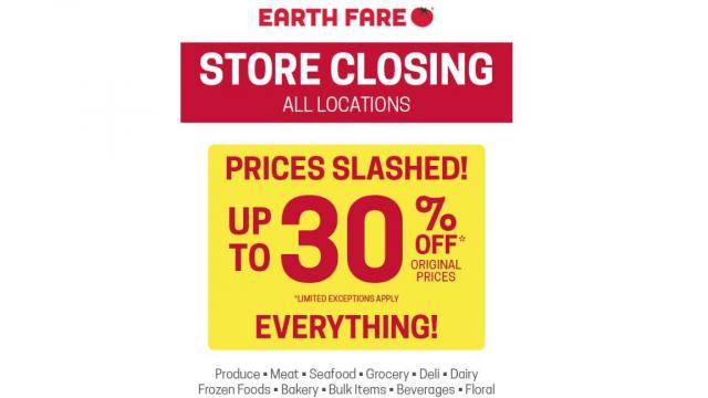 Earth Fare Closeout Sale: Up to 30% off everything