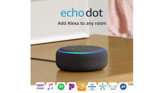 Echo Dot Smart Speaker with Alexa only $24.99 each when you buy 2 (reg. $49.99)
